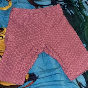 Hot Kiss Pink Athletic Shorts